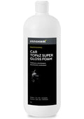 Valkoinen muovipullo innokem professional car topaz super gloss foam kiiltoshampootiiviste autolle 1l
