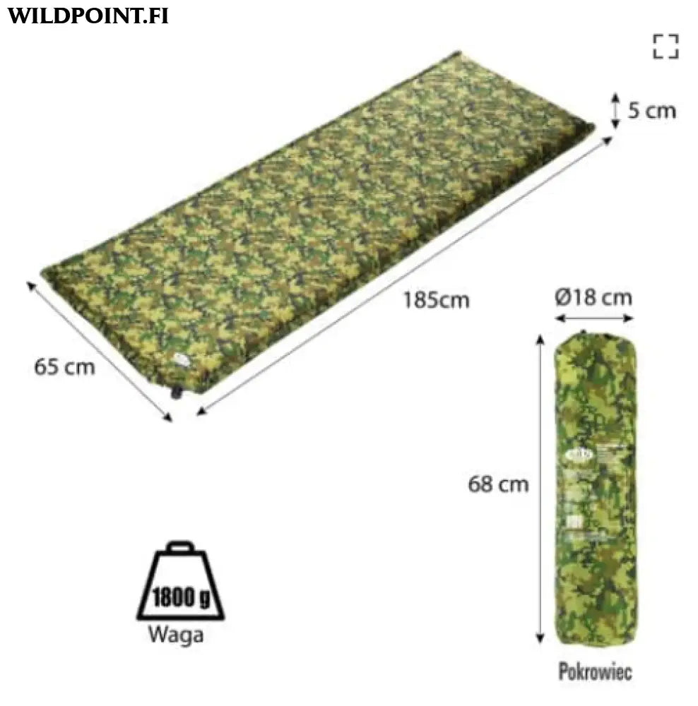 Itsestään täyttyvä makuualusta nc4050 nils camp - accessories