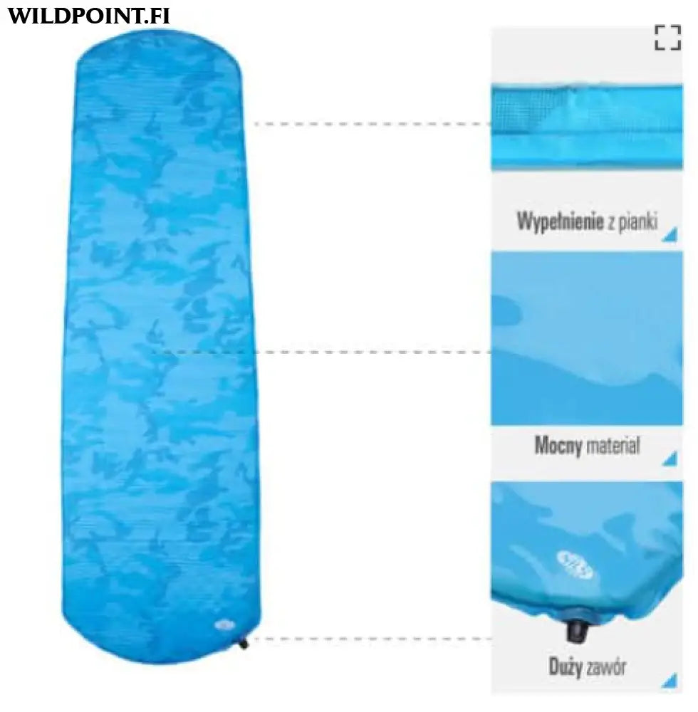 Itsestään täyttyvä makuualusta nc4062 nils camp - accessories