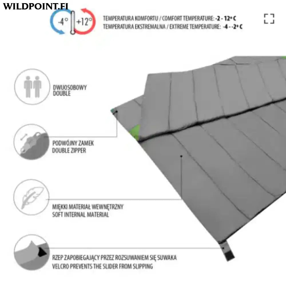 Kahden hengen makuupussi nc2011 nils camp - accessories