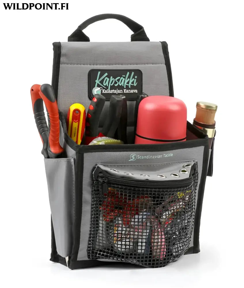 Kalastajan kanava kapsäkki