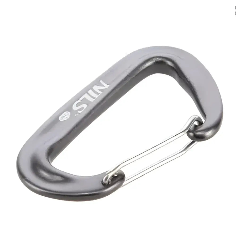 Karabiini 12 kn nc1707 nils camp - harmaa - accessories - punainen retkeilyvarusteet verkkokaupasta 5,49 €