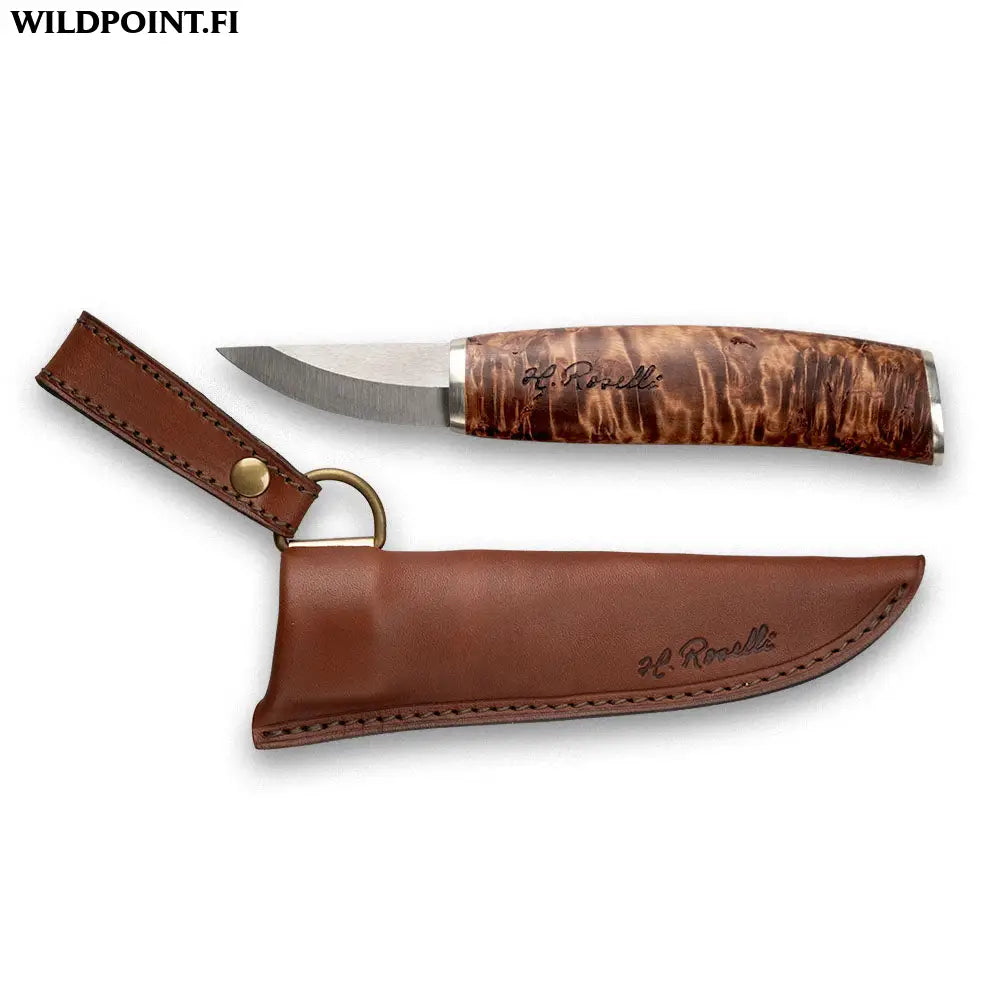 Karhun kynsiveitsi hopeisella holkilla uhc - knife