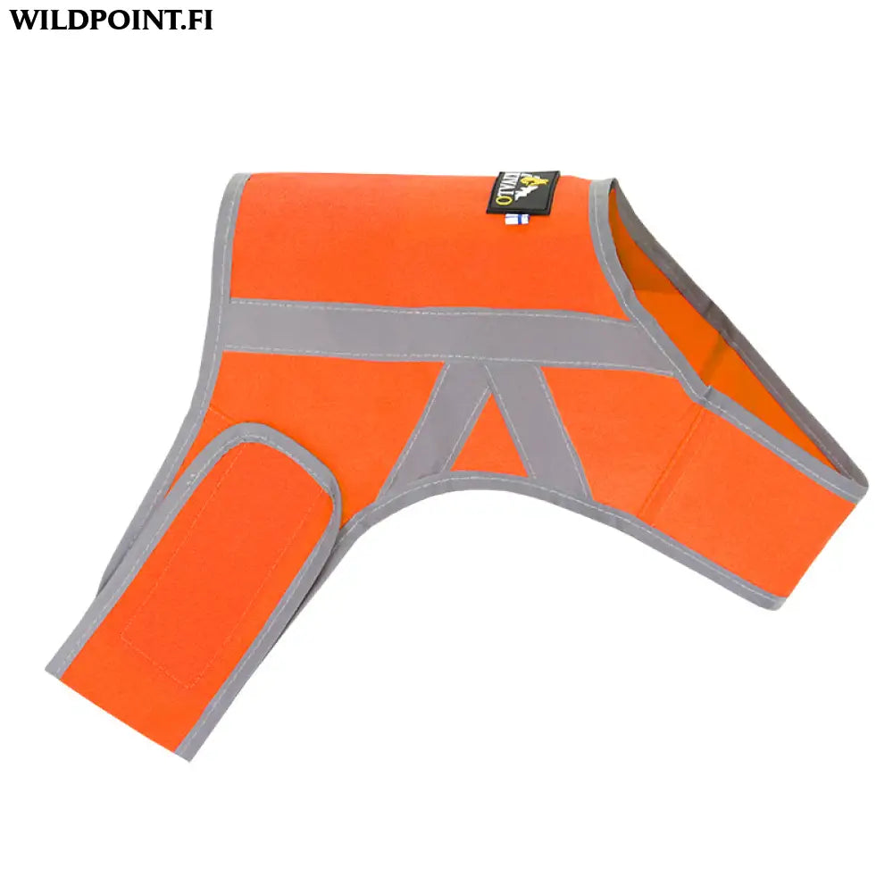 Kivalo koiran heijastinliivi kaamos - oranssi xs