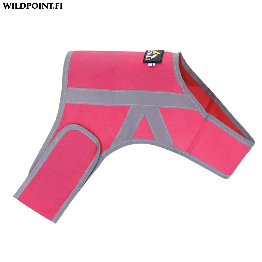 Kivalo koiran heijastinliivi kaamos - pinkki xs