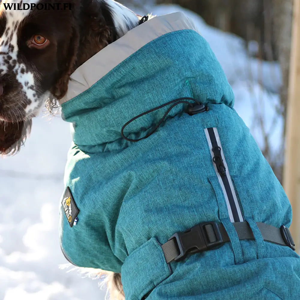 Kivalo koiran toppatakki luosto - 35cm puro (petrooli)