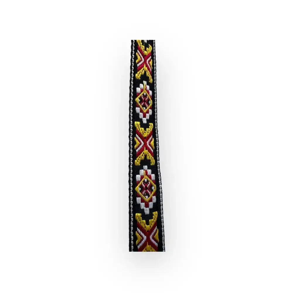 Laukun olkahihna - kapea keltainen kuvio - wildpoint retkeilyvarusteet verkkokaupasta 12,90 €