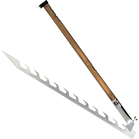 Laxström jääsaha puuvarrella - laadukas suomessa valmistettu - accessories jääsaha puuvarrella suomesta retkeily 78 €