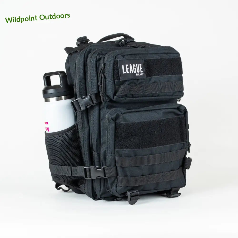 League patch backbag treenireppu 25l - black - reppu - wildpoint retkeily 79 €