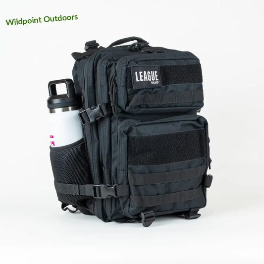 League patch backbag treenireppu 25l - black - reppu - wildpoint retkeily 79 €