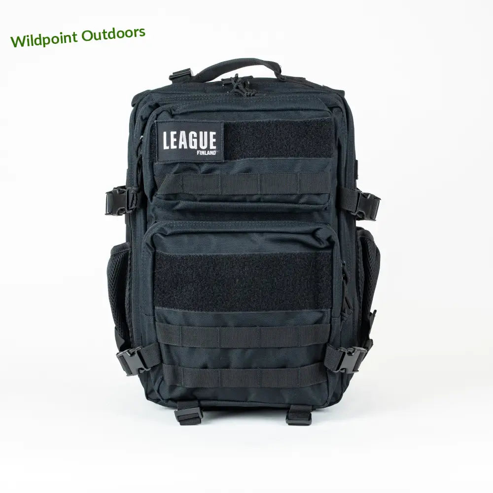 League patch backbag treenireppu 25l - black - reppu - wildpoint retkeily 79 €