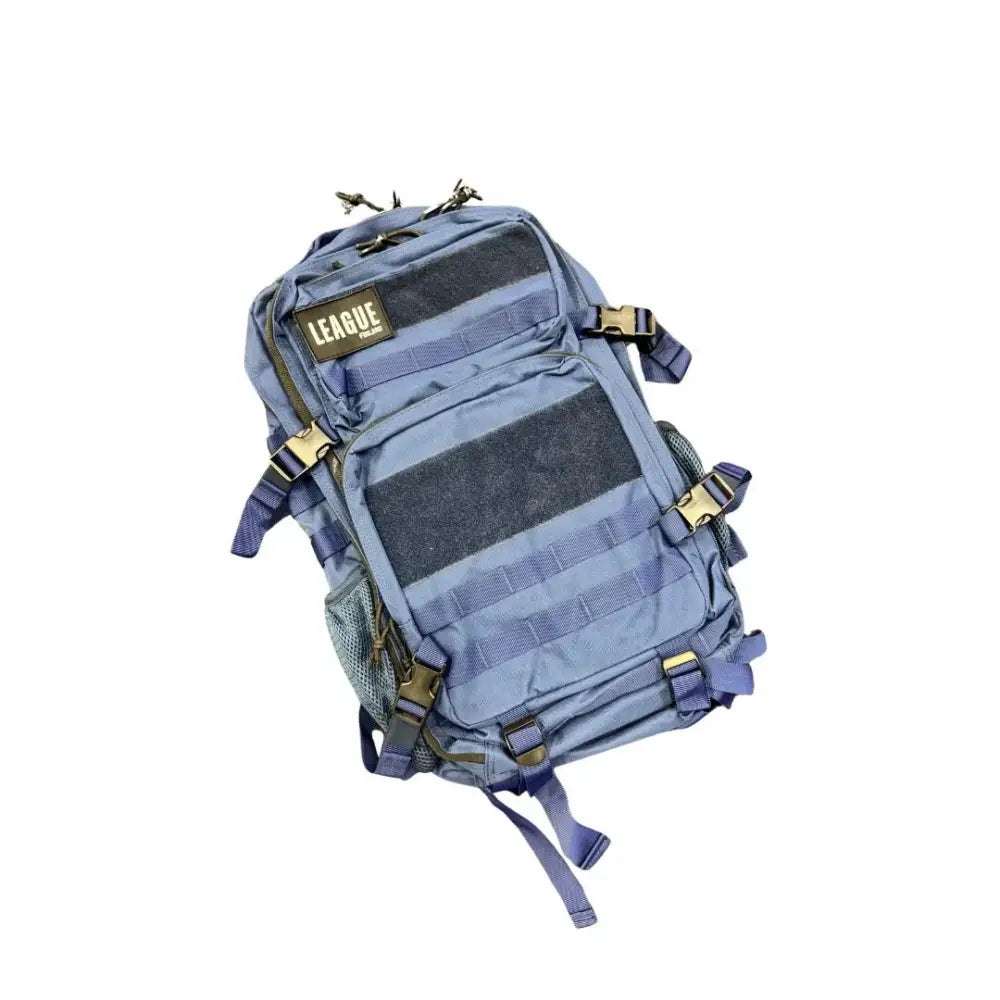 League patch backbag urheilureppu 45l - blue - reppu - wildpoint retkeilyvarusteet verkkokaupasta 79 €
