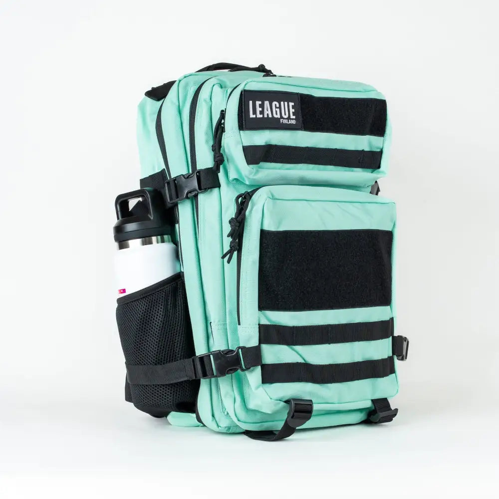 League patch backbag urheilureppu 45l - mint/black - reppu - wildpoint retkeilyvarusteet verkkokaupasta 79 €