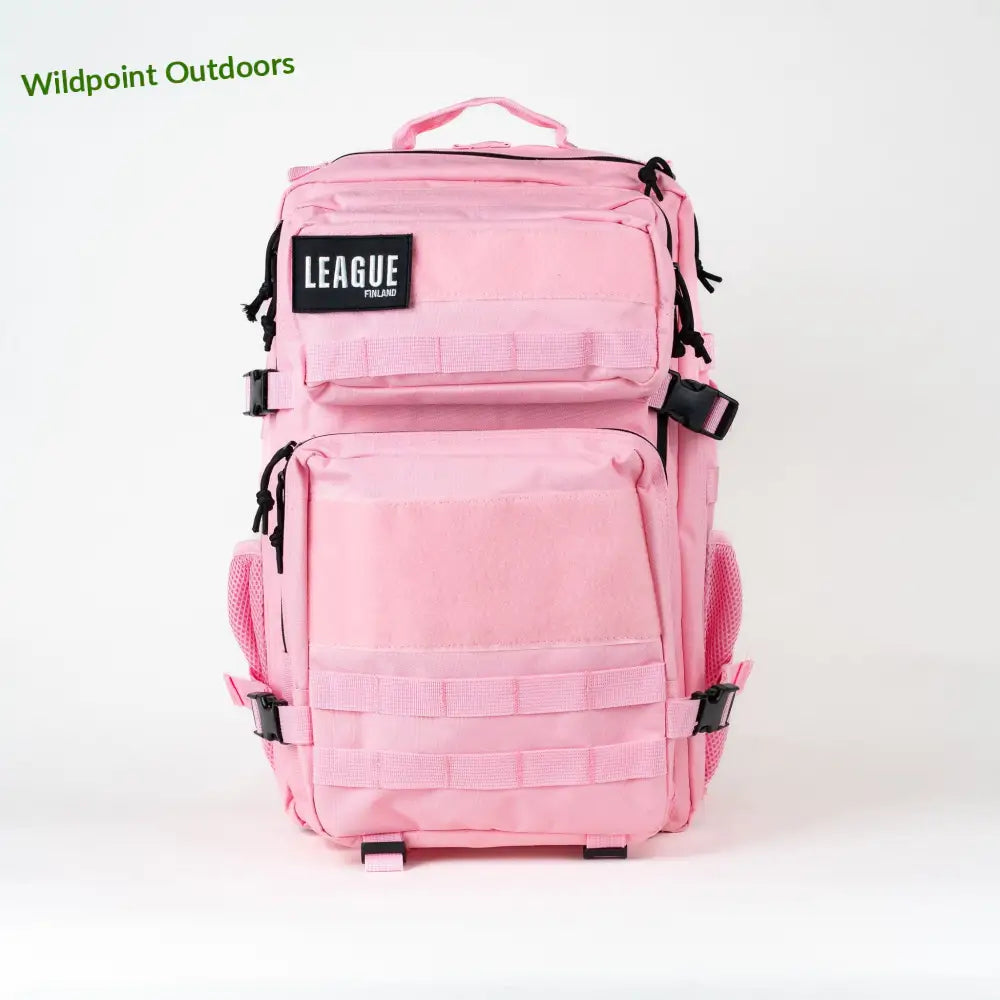 League patch backbag urheilureppu 45l - reppu - wildpoint retkeily