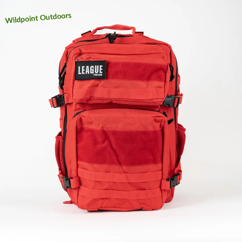 League patch backbag urheilureppu 45l - reppu - wildpoint retkeily