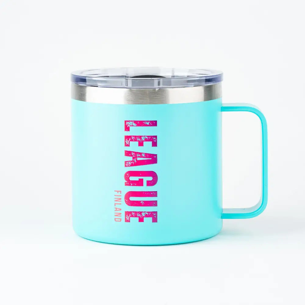 League termosmuki kahvalla 0,41l - mint - wildpoint outdoors retkeilyvarusteet verkkokaupasta 19,90 €