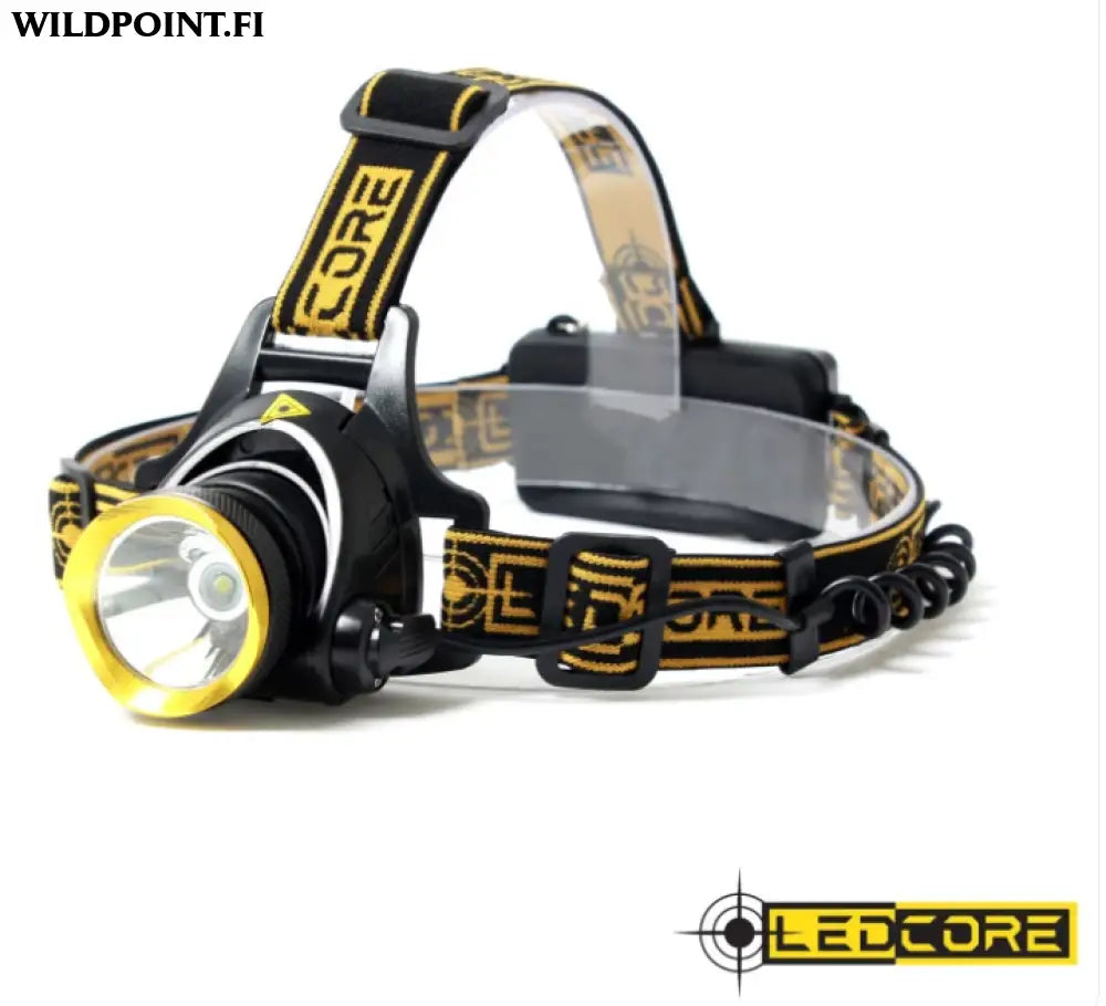 Ledcore 10w 2x 2200mah ladattava otsavalo