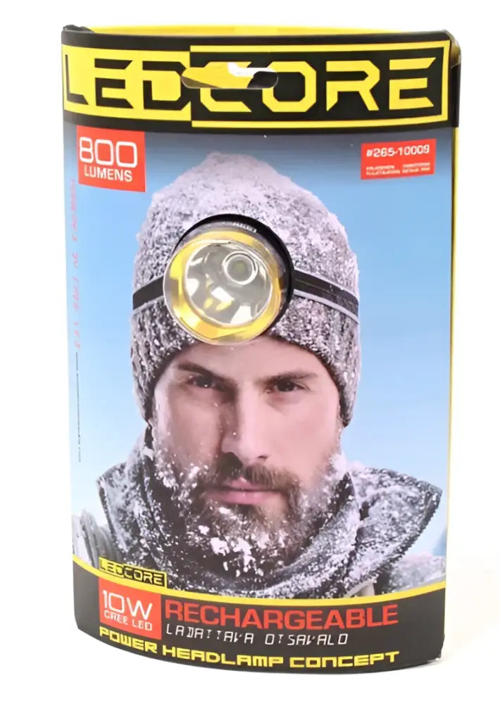 Ledcore 10w 2x 2200mah ladattava otsavalo - wildpoint retkeilyvarusteet verkkokaupasta 14,90 €