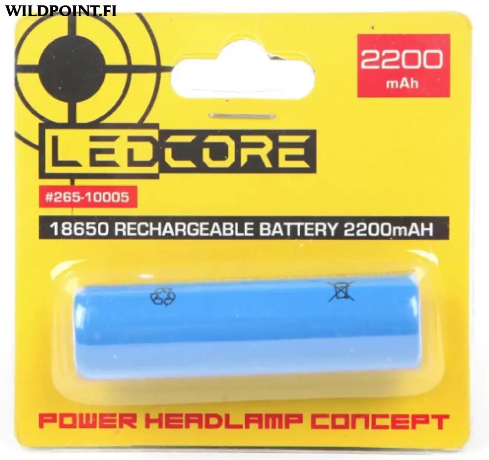 Ledcore 2200mah akku 1kpl
