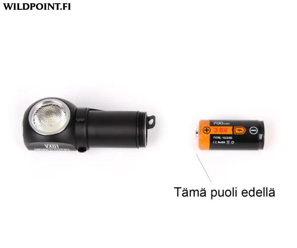 Ledcore vx61 6w ladattava otsavalo