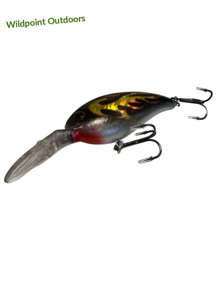 Liekki wobbler erikoisvaappu 7cm 14g - syvännevappu liekkikuosilla retkeily 6,90 €