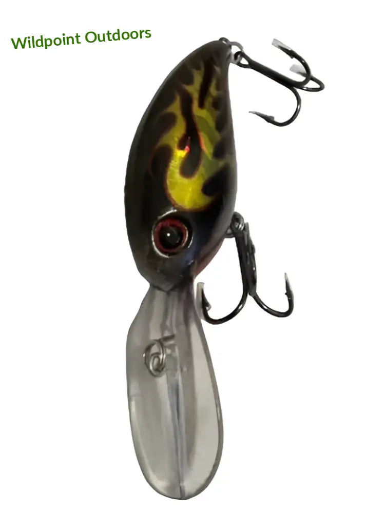 Liekki wobbler erikoisvaappu 7cm 14g - syvännevappu liekkikuosilla retkeily 6,90 €