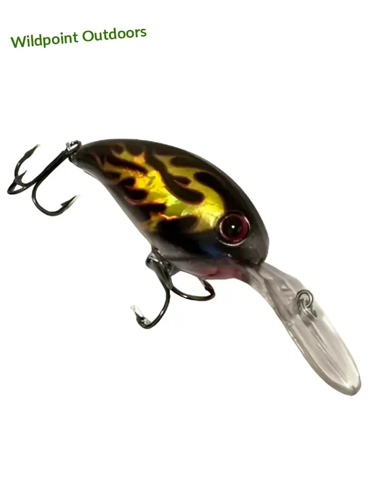 Liekki wobbler erikoisvaappu 7cm 14g - syvännevappu liekkikuosilla retkeily 6,90 €