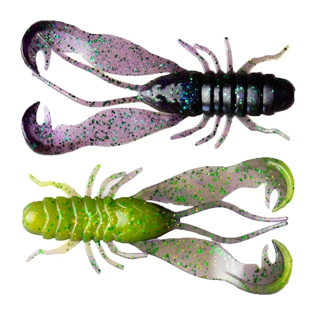 Lmab finesse fillet craw 10cm rapujigi - filet 10 cm purple rave 3kpl - wildpoint retkeilyvarusteet verkkokaupasta