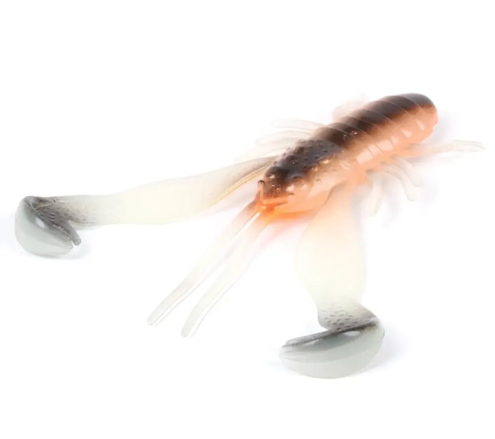 Lmab finesse fillet craw 10cm rapujigi - filet sunrise 3kpl - wildpoint retkeilyvarusteet verkkokaupasta 6,99 €