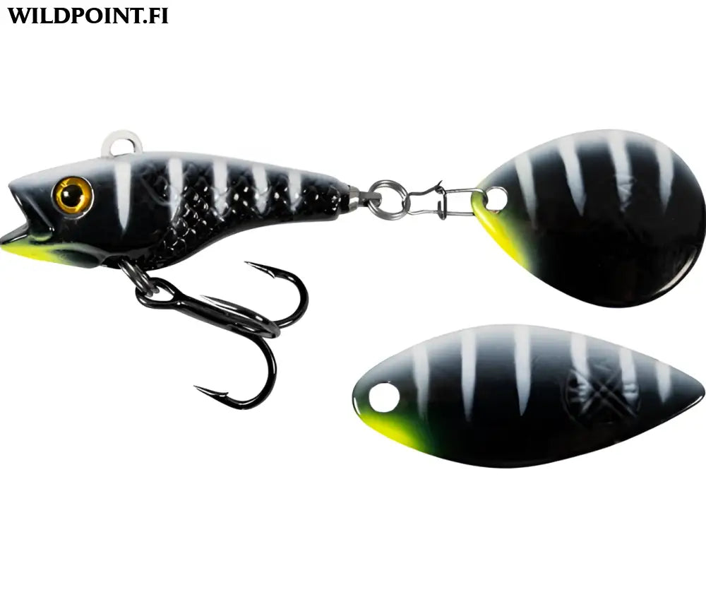 Lmab køfi good vibe spin tail 10g - lmab køfi good vibe black tiger 10g