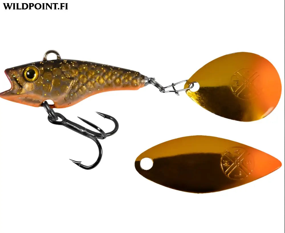 Lmab køfi good vibe spin tail 10g - lmab køfi good vibe golden roach 10g