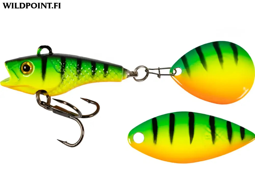 Lmab køfi good vibe spin tail 21g - lmab køfi good vibe firetiger 21g