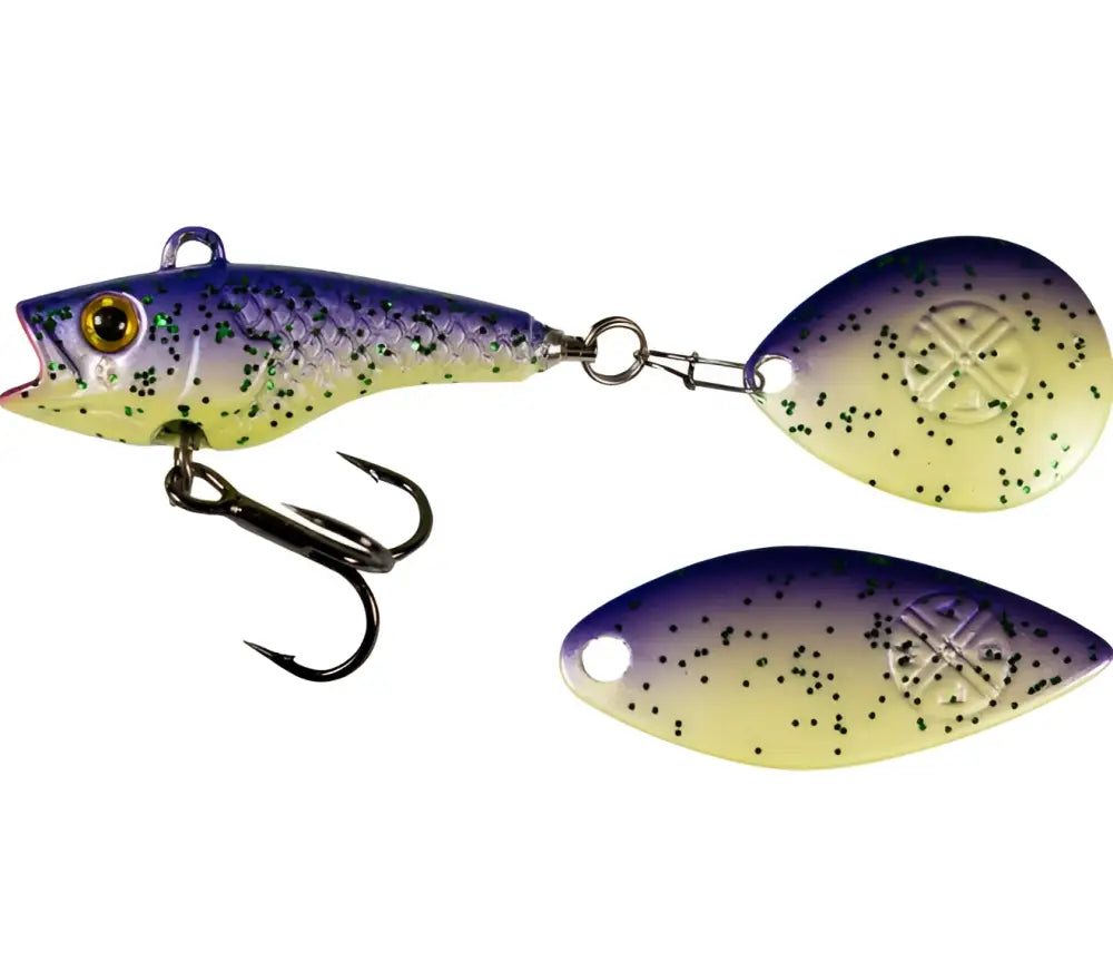 Lmab køfi good vibe spin tail 21g - purple rave - wildpoint outdoors retkeilyvarusteet verkkokaupasta 8,50 €