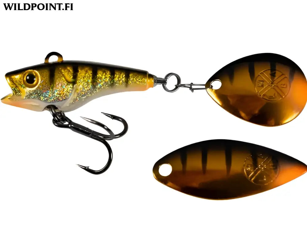 Lmab køfi good vibe spin tail 21g - lmab køfi good vibe real perch 21g