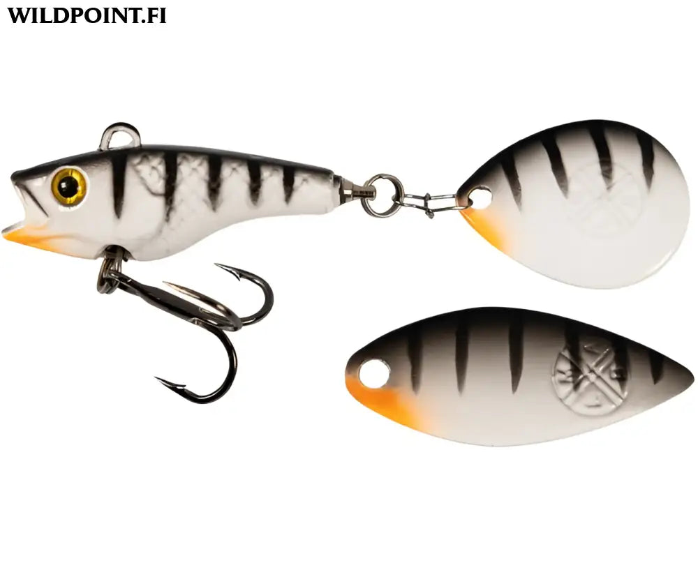 Lmab køfi good vibe spin tail 21g - lmab køfi good vibe white tiger 21g