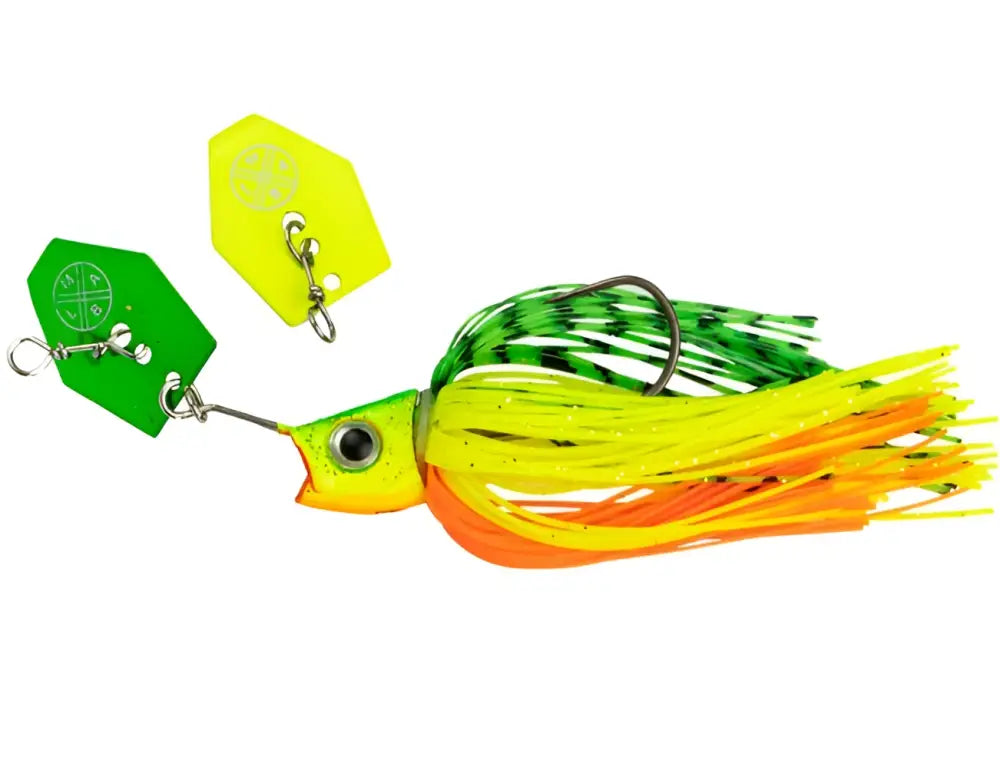 Lmab køfi multi vibe chatterbait 5/0 - firetiger 10g - wildpoint retkeilyvarusteet verkkokaupasta 8,50 €