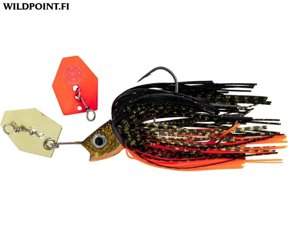 Lmab køfi multi vibe chatterbait 5/0 - lmab køfi multi vibe 5/0 golden roach 10g