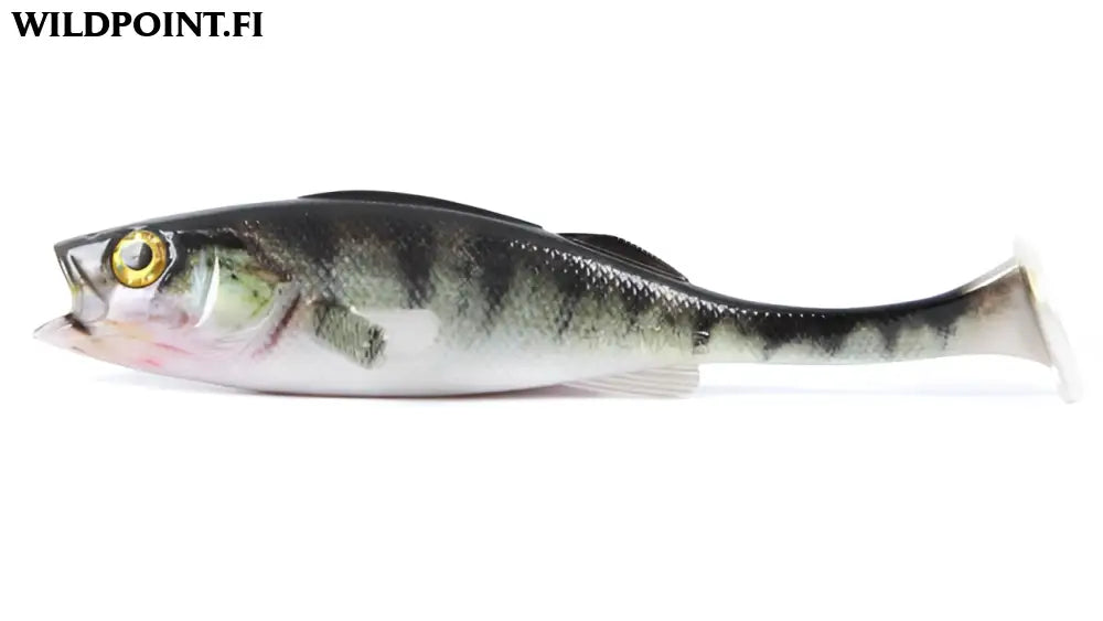 Lmab køfi perch shad 14cm - lmab køfi perch shad 14cm real perch 3kpl
