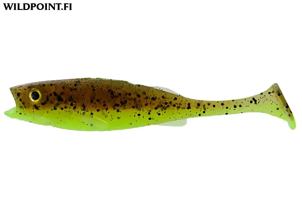Lmab køfi perch shad 18cm 1kpl - lmab køfi perch shad 18cm green pumpkin / chartreuse 1kpl