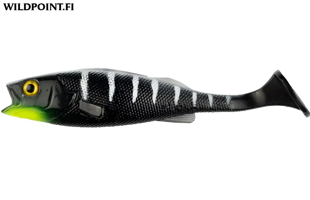 Lmab køfi perch shad 9cm - lmab køfi perch shad 9cm black tiger 4kpl
