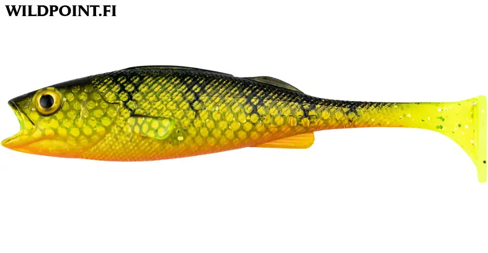 Lmab køfi perch shad 9cm - lmab køfi perch shad 9cm natural perch 4kpl