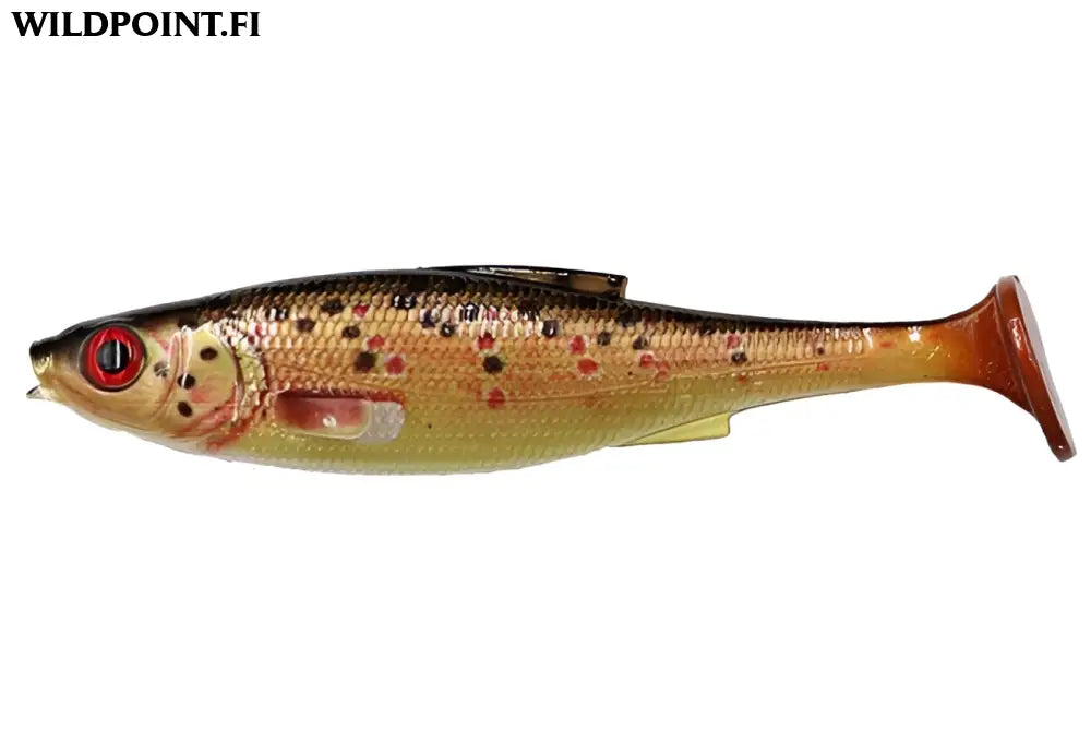 Lmab køfi roach shad 11cm - lmab køfi roach shad 11cm brown trout 4kpl