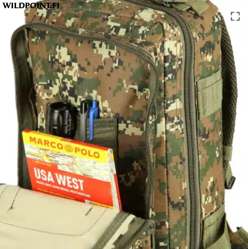 Maastokuvioitu reppu defender 30l cbt7204 nils camp - accessories