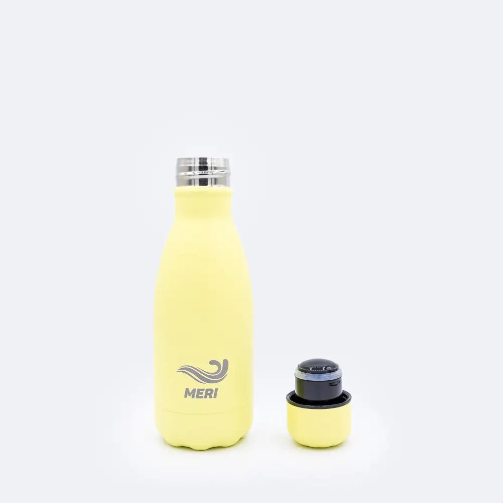 Meribottles baby yellow 260 ml - termospullo baby yellow vesipullo retkeilyvarusteet verkkokaupasta 24,99 €