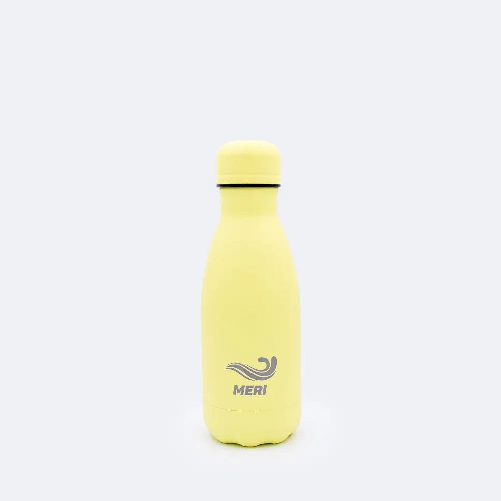 Meribottles baby yellow 260 ml - termospullo baby yellow vesipullo retkeilyvarusteet verkkokaupasta 24,99 €
