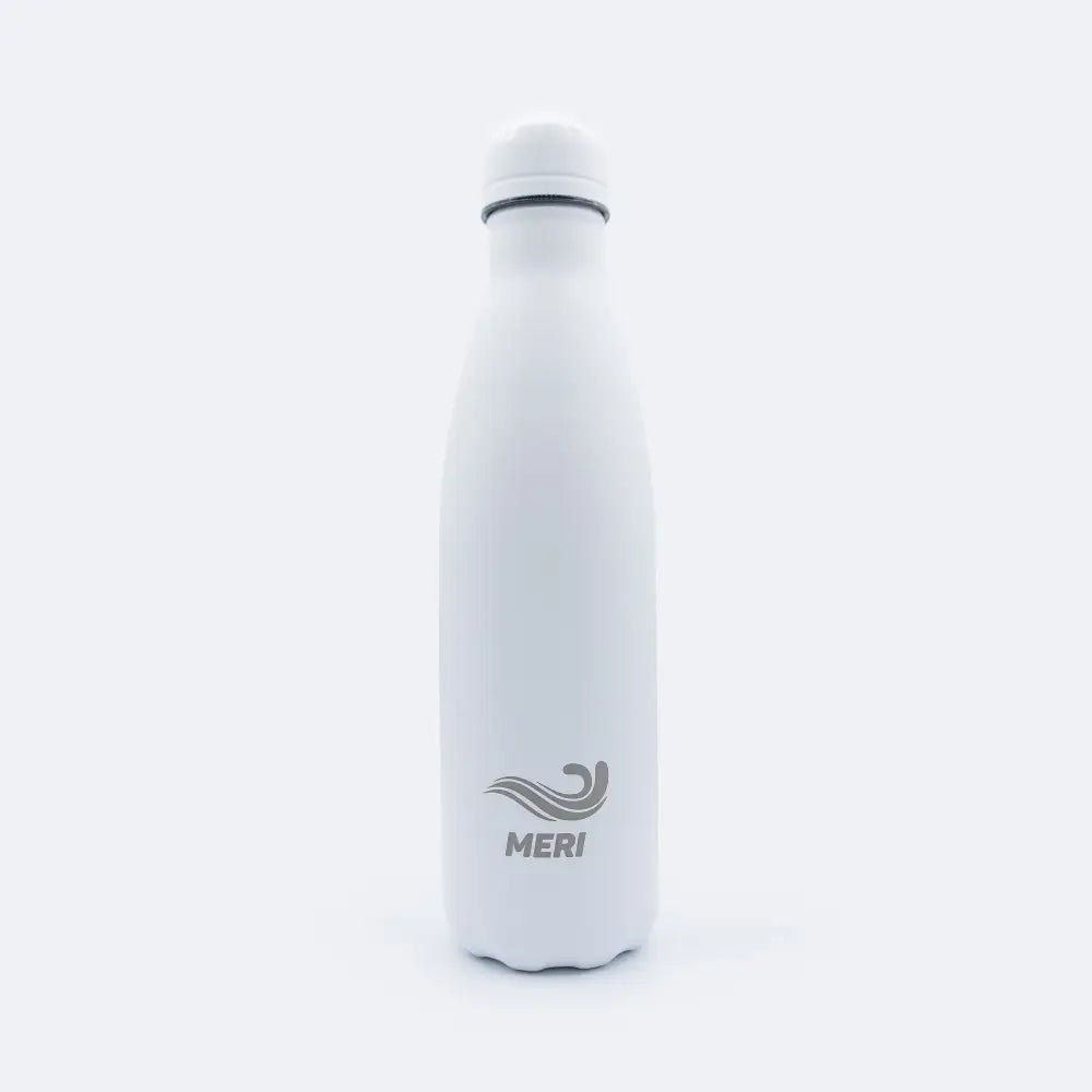 Meribottles white 500 ml - termospullo valkoinen vesipullo retkeilyvarusteet verkkokaupasta 29,99 €