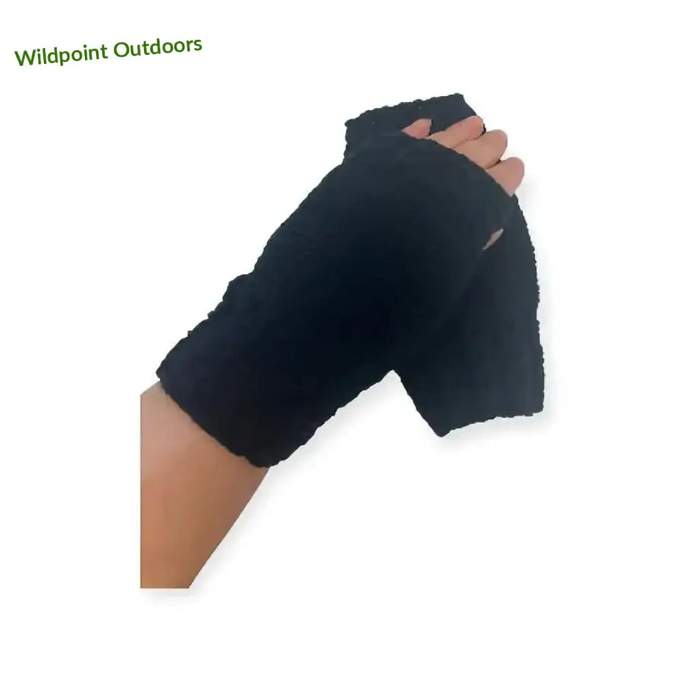 Merino kämmekkäät - musta - kämmekkäät - wildpoint outdoors retkeily 22,90 €
