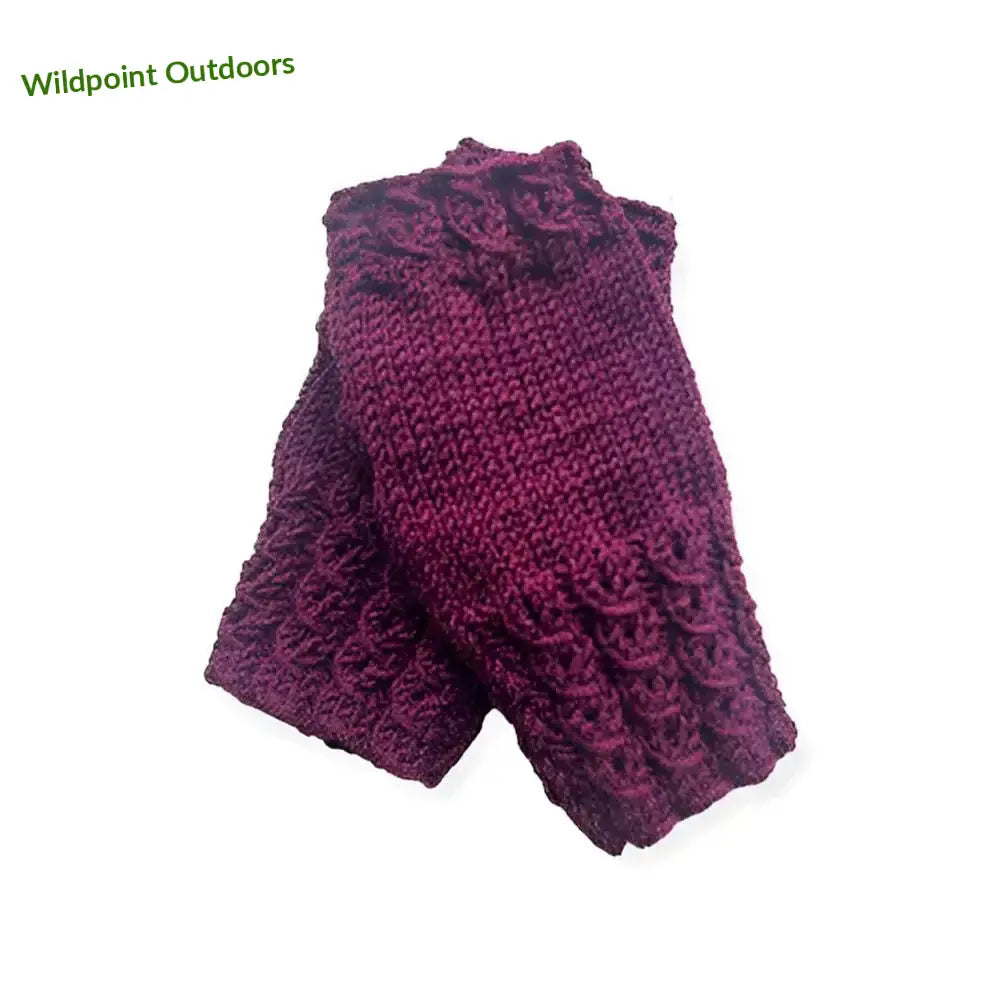 Merino kämmekkäät - viininpunainen - kämmekkäät - wildpoint outdoors retkeily 22,90 €