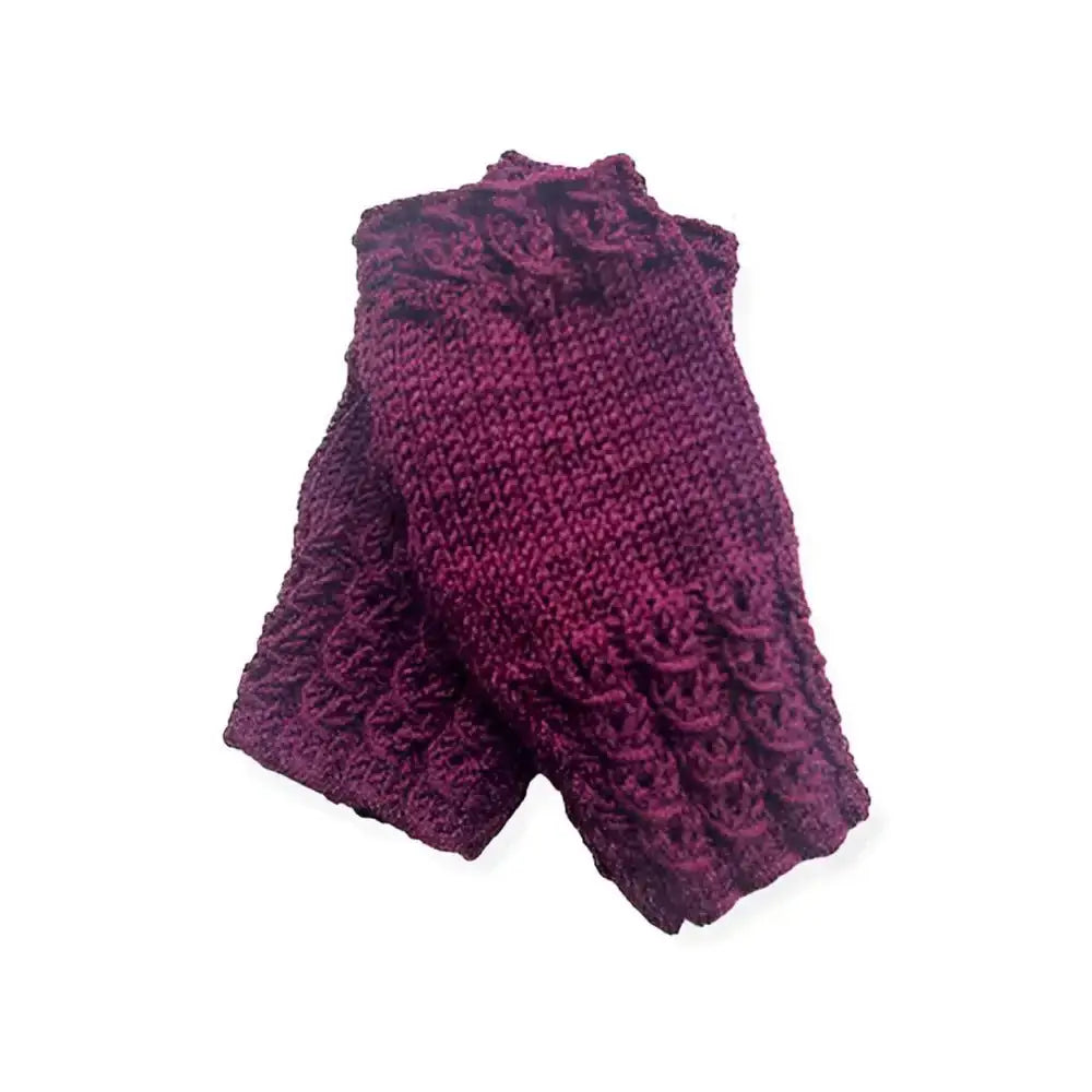 Merino kämmekkäät - viininpunainen - kämmekkäät - wildpoint outdoors retkeilyvarusteet verkkokaupasta 22,90 €