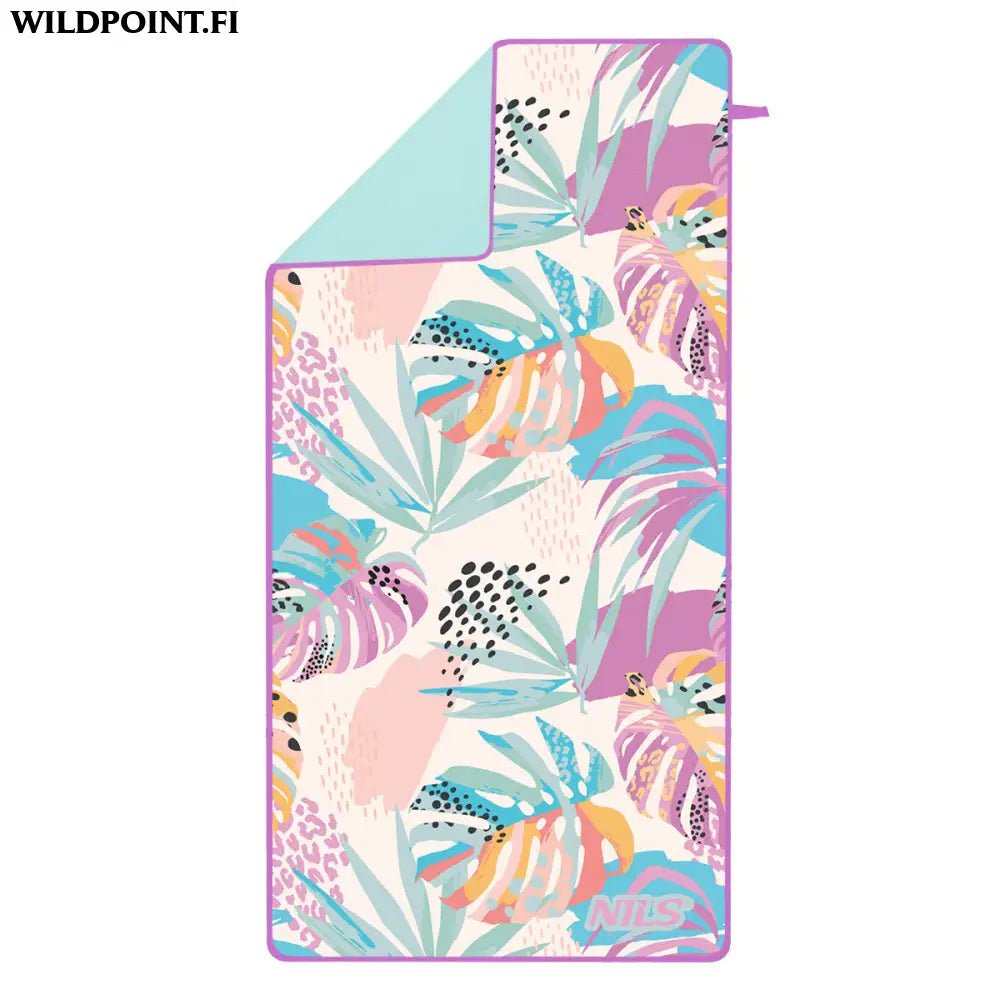 Mikrokuitupyyhe ncr14 flora 160x80 cm nils - accessories